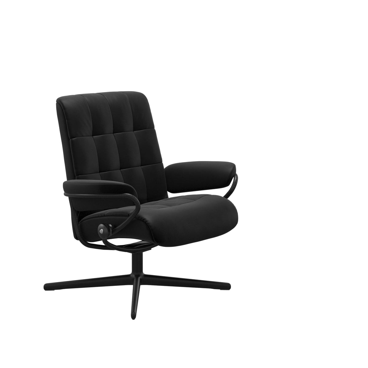 Stressless London Cross lænestol lav ryg i Batick Black