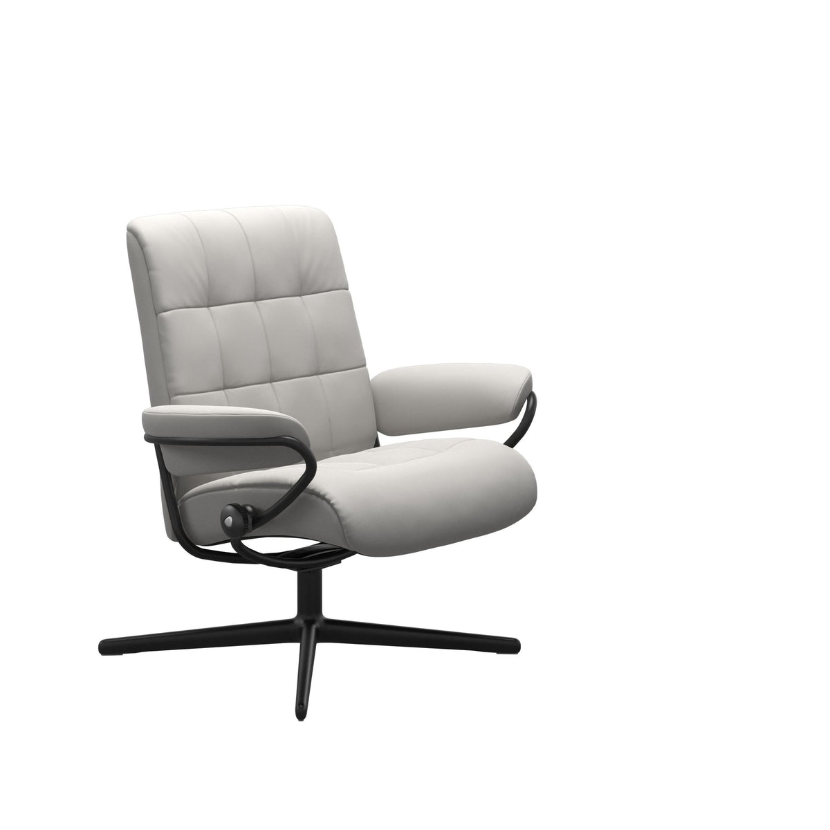 Stressless London Cross lænestol lav ryg i Batick Platinum Grey