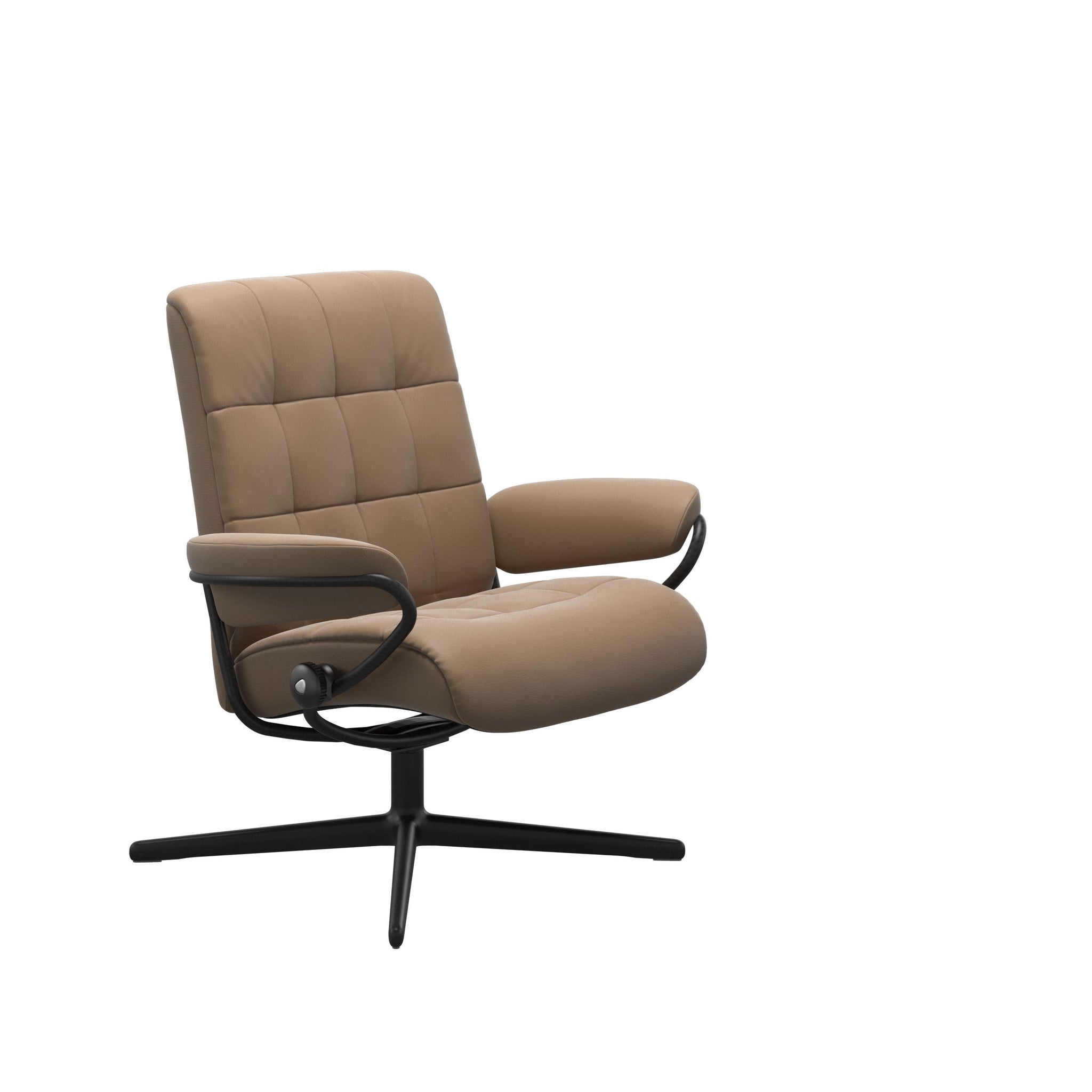 Stressless London Cross lænestol lav ryg i Paloma Almond