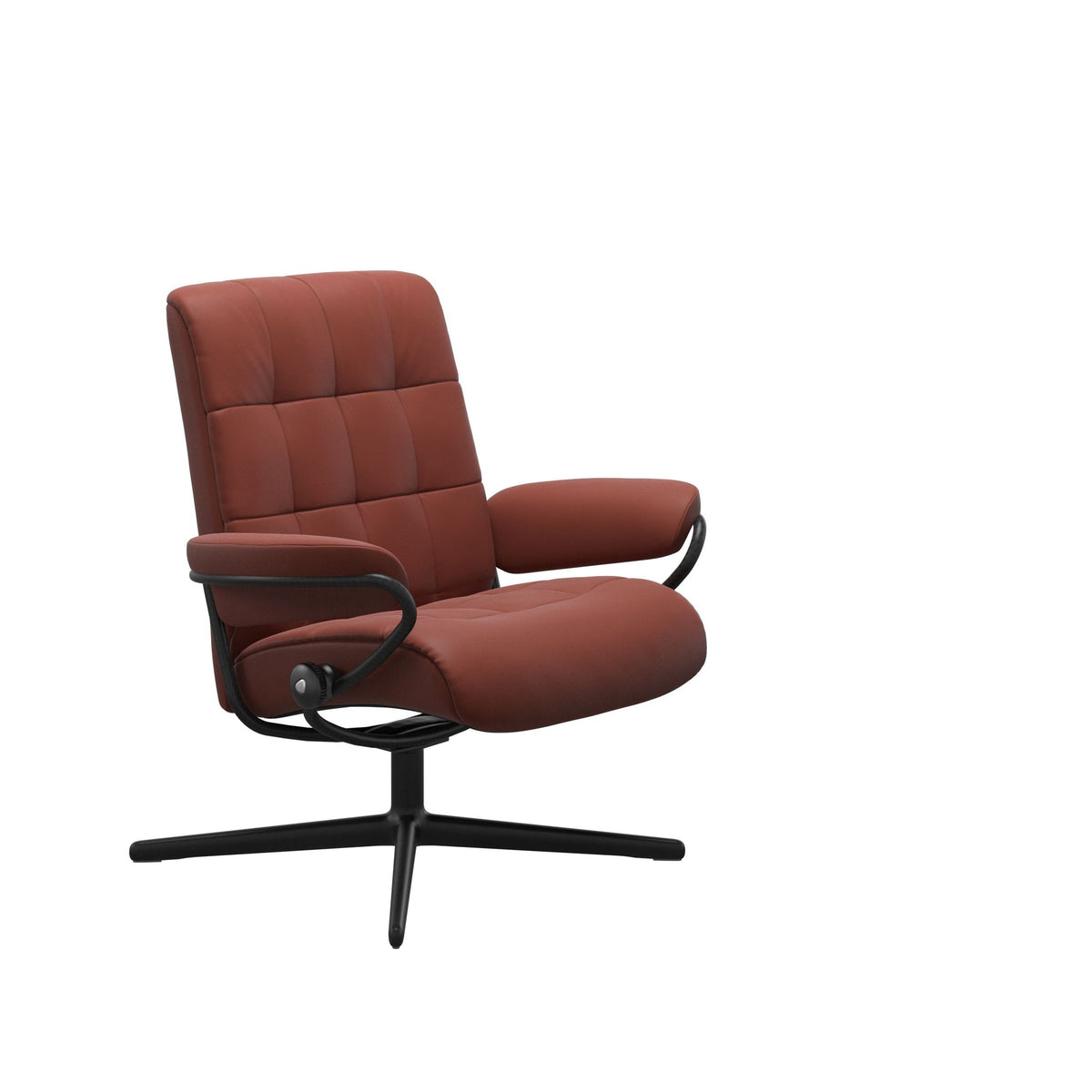 Stressless London Cross lænestol lav ryg i Paloma Dark Henna