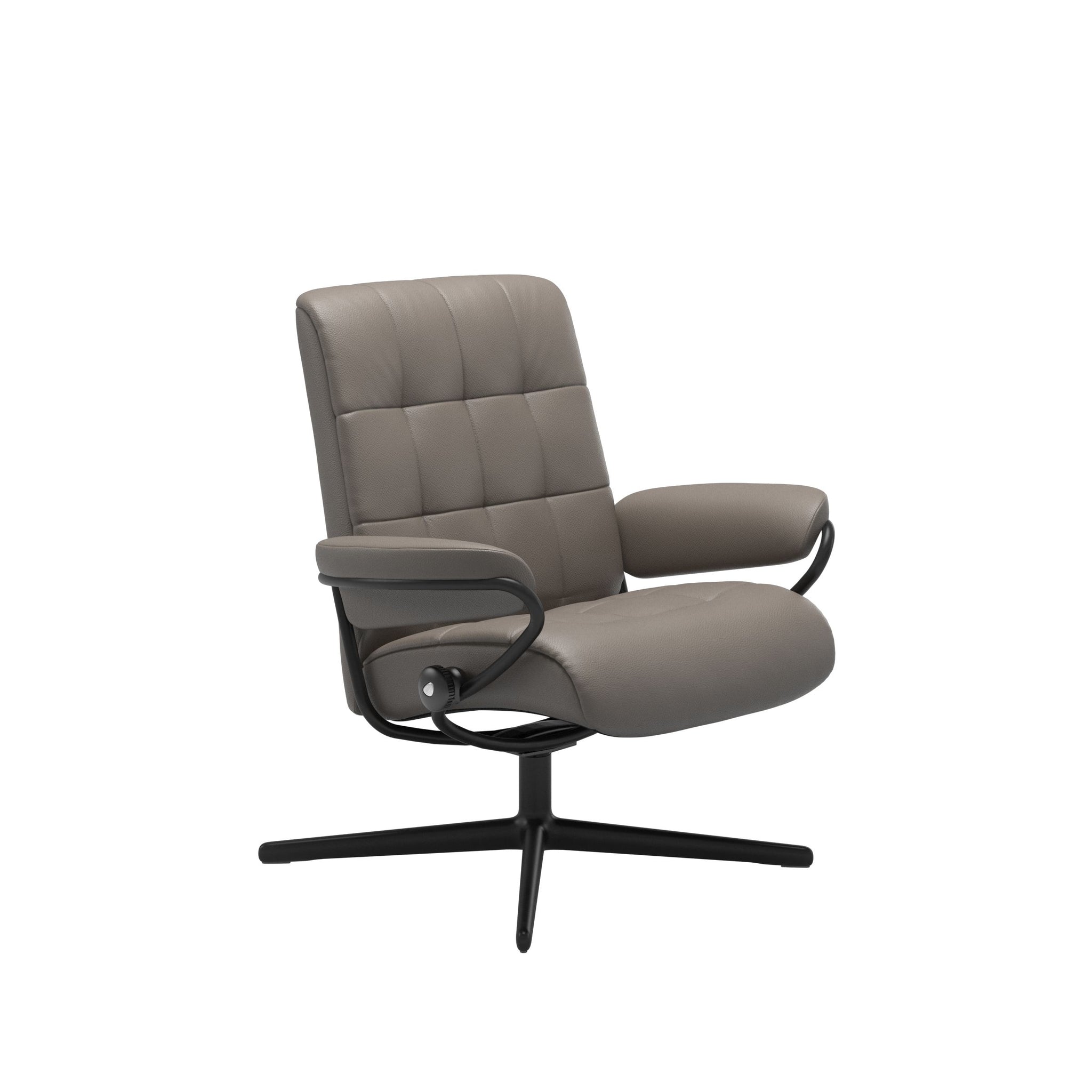 Stressless London Cross lænestol lav ryg i Velaro Grey