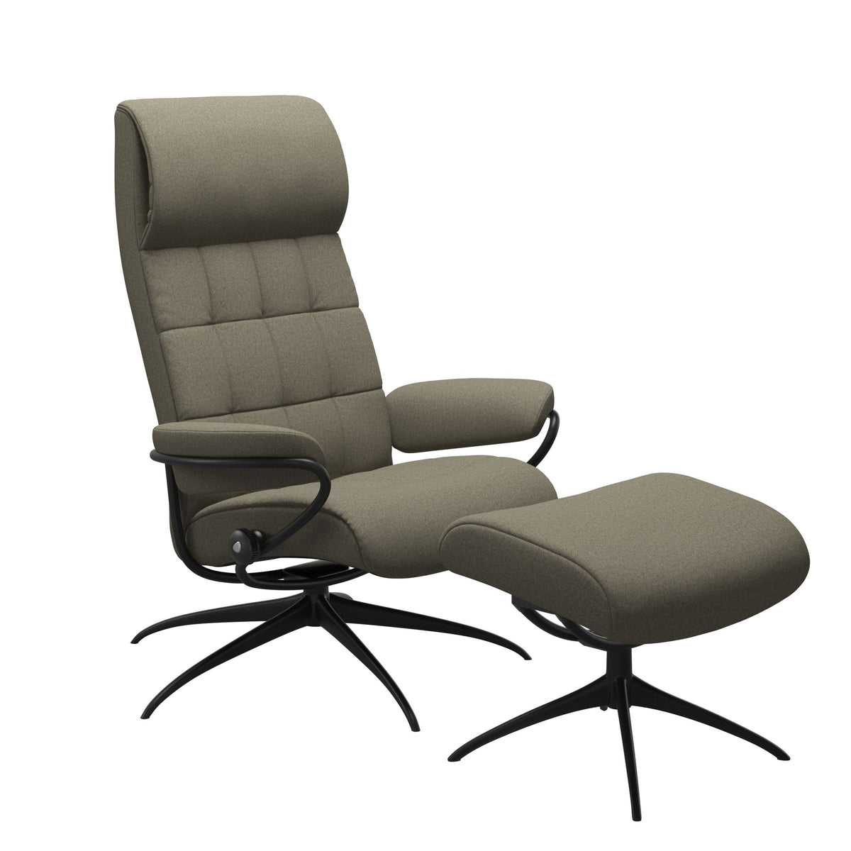 Stressless London Starbase lænestol høj ryg i Calido Olive