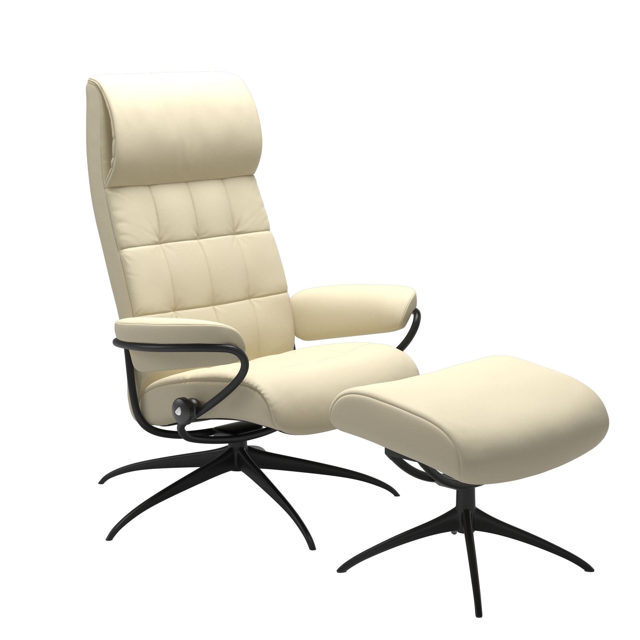 Stressless London Starbase lænestol høj ryg i Paloma Vanilla