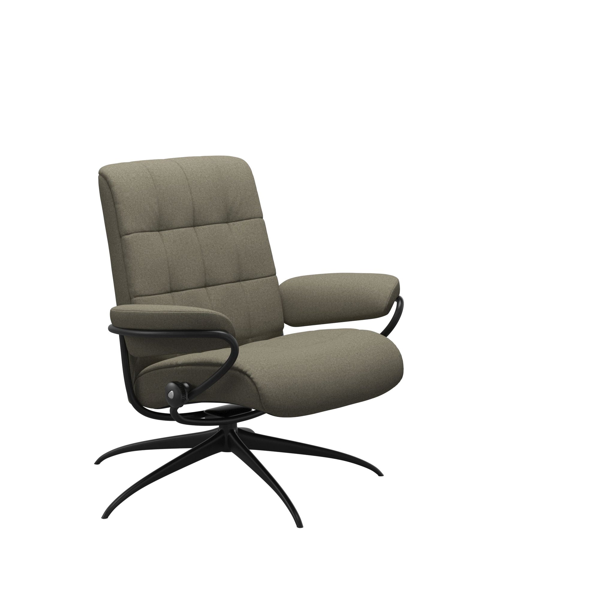 Stressless London Starbase lænestol lav ryg i Calido Olive