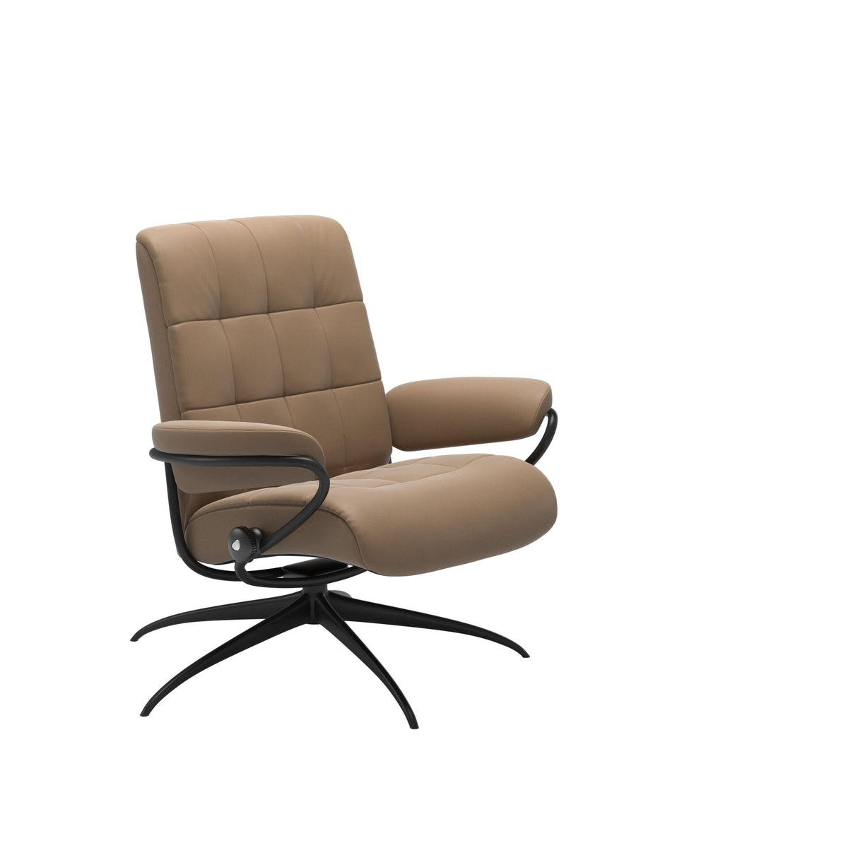 Stressless London Starbase lænestol lav ryg i Paloma Almond