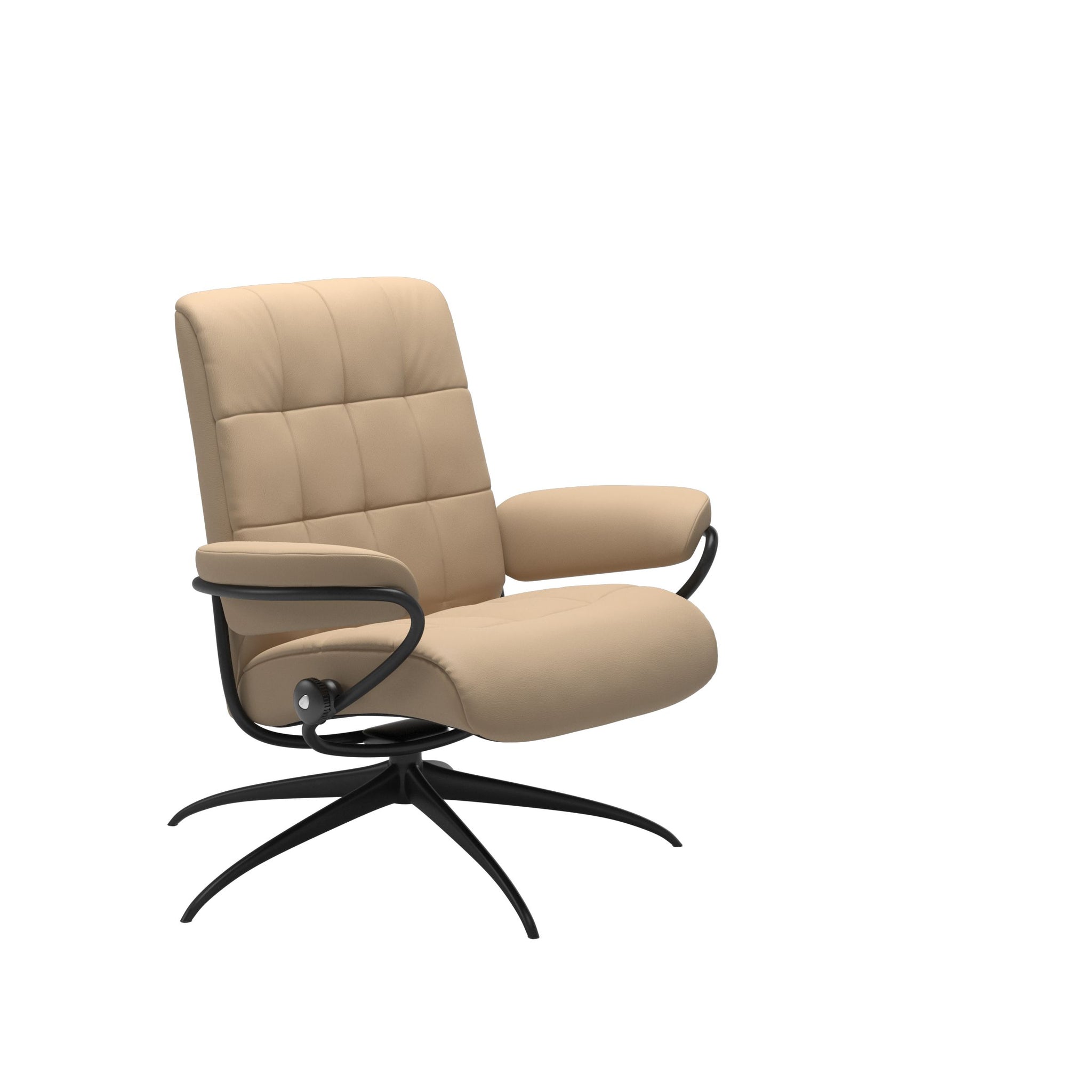 Stressless London Starbase lænestol lav ryg i Paloma Beige
