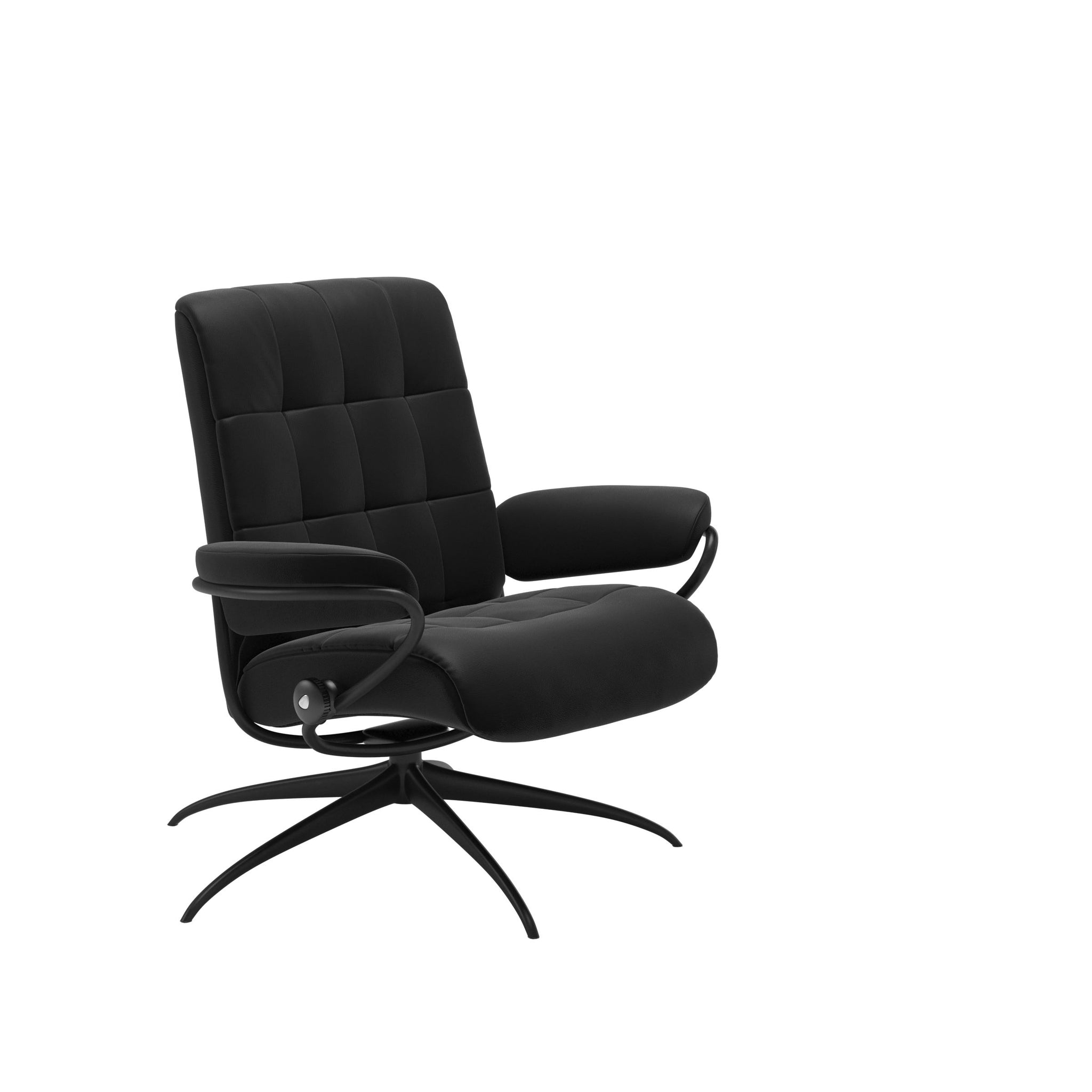 Stressless London Starbase lænestol lav ryg i Paloma Black