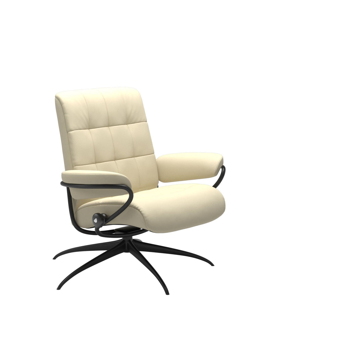 Stressless London Starbase lænestol lav ryg i Paloma Vanilla