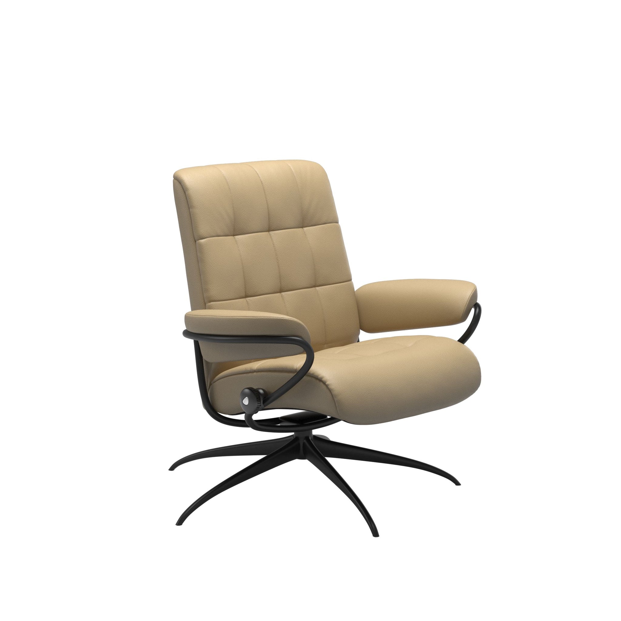 Stressless London Starbase lænestol lav ryg i Velaro Beige