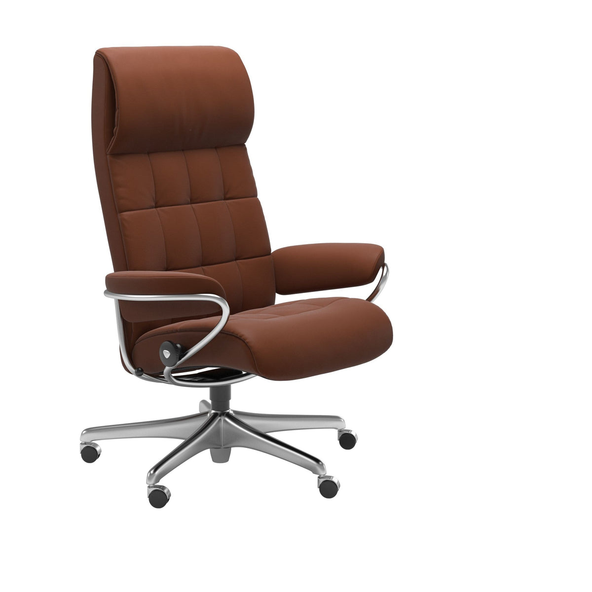 Stressless London kontorstol høj ryg i Paloma Copper