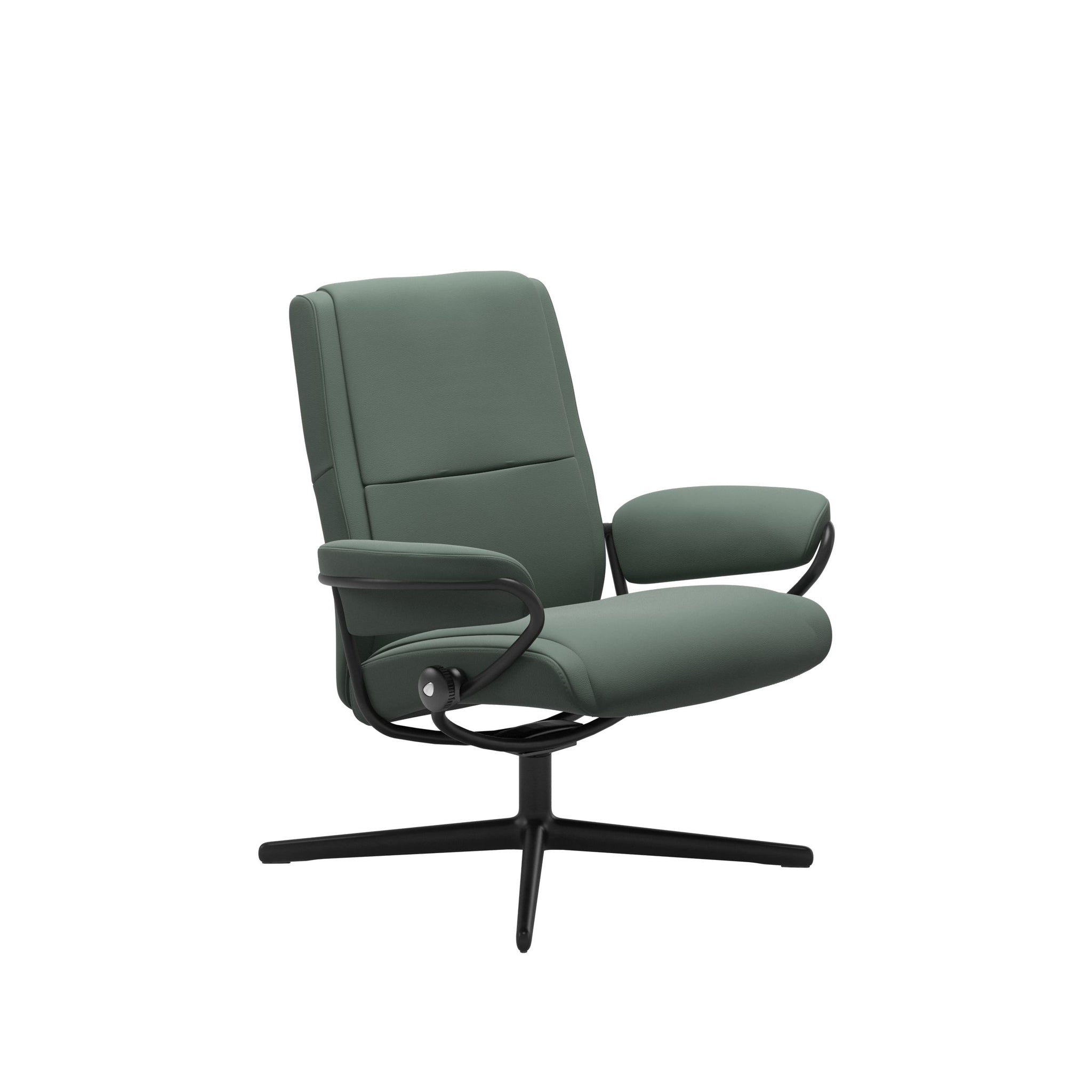 Stressless Paris Cross lænestol lav ryg i Paloma Sage Green