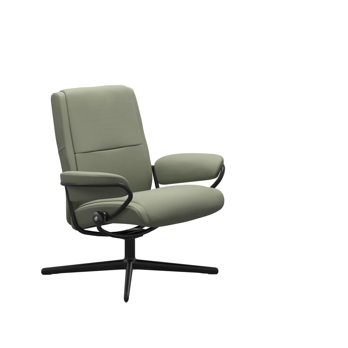 Stressless Paris Cross lænestol lav ryg i Paloma Shadow Green