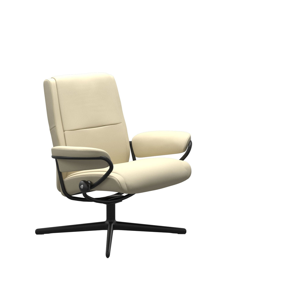 Stressless Paris Cross lænestol lav ryg i Paloma Vanilla