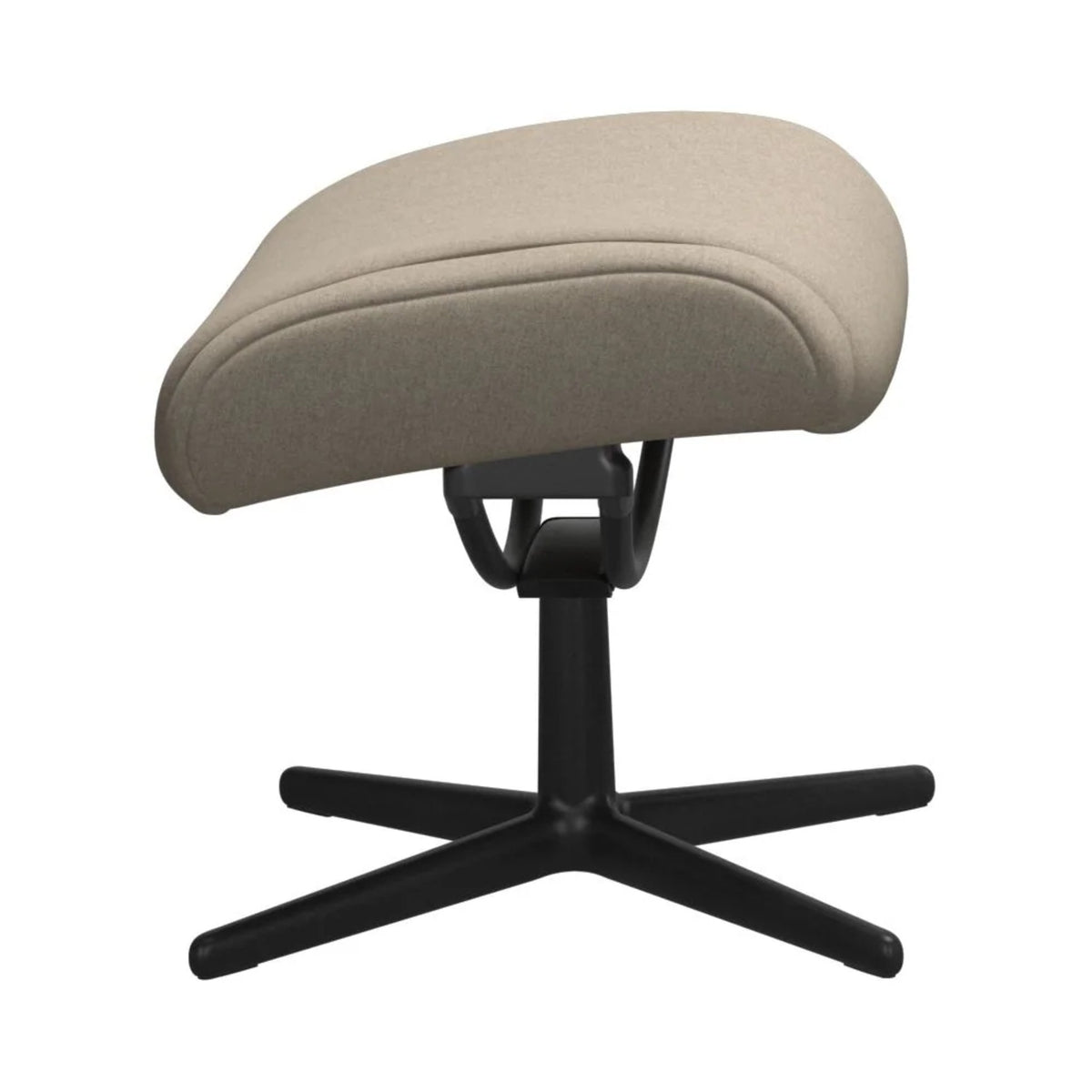 Stressless Paris fodskammel med Cross-stel i Calido Light Beige
