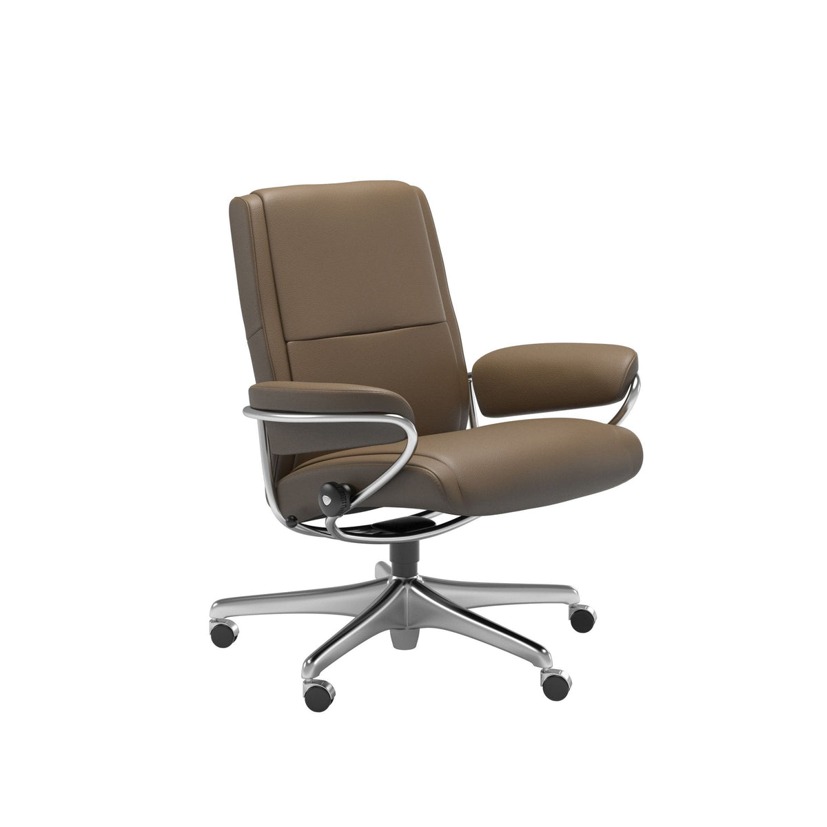 Stressless Paris kontorstol lav ryg i Velaro Mole