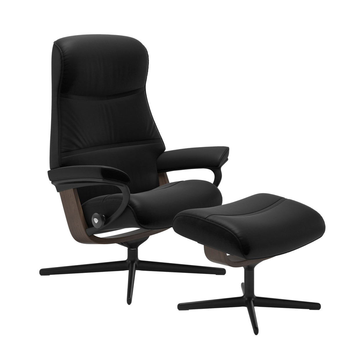 Stressless Philip Cross lænestol i Batick Black