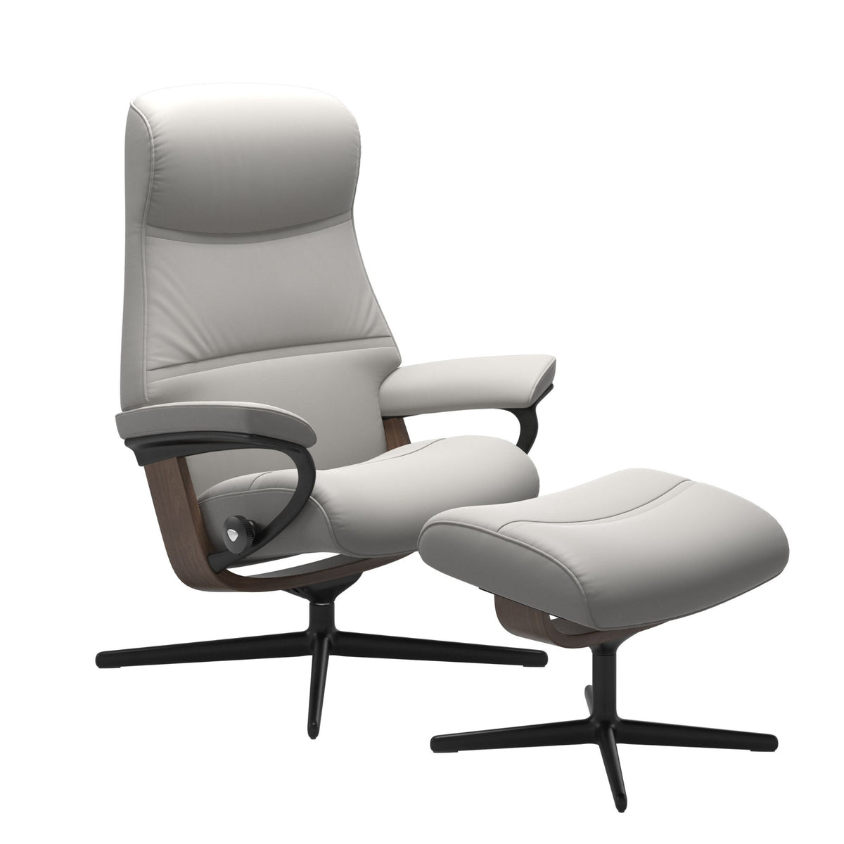 Stressless Philip Cross lænestol i Batick Platinum Grey