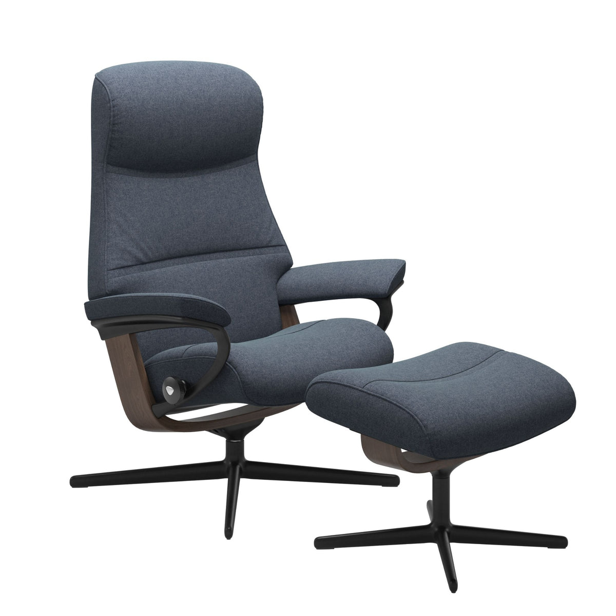 Stressless Philip Cross lænestol i Calido Blue