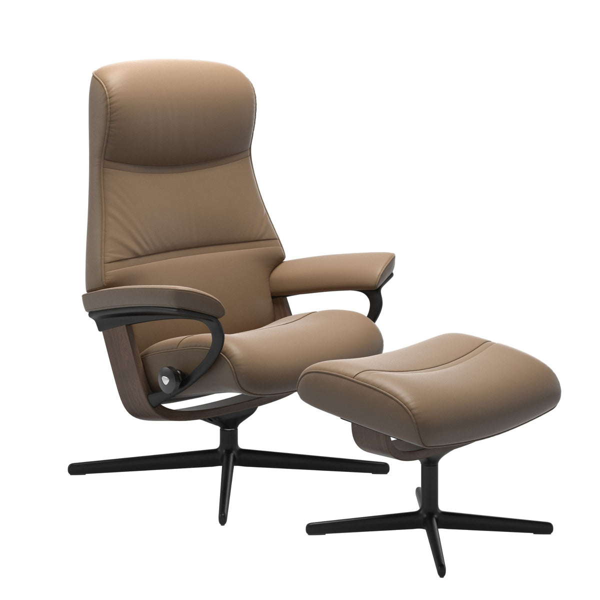 Stressless Philip Cross lænestol i Paloma Almond