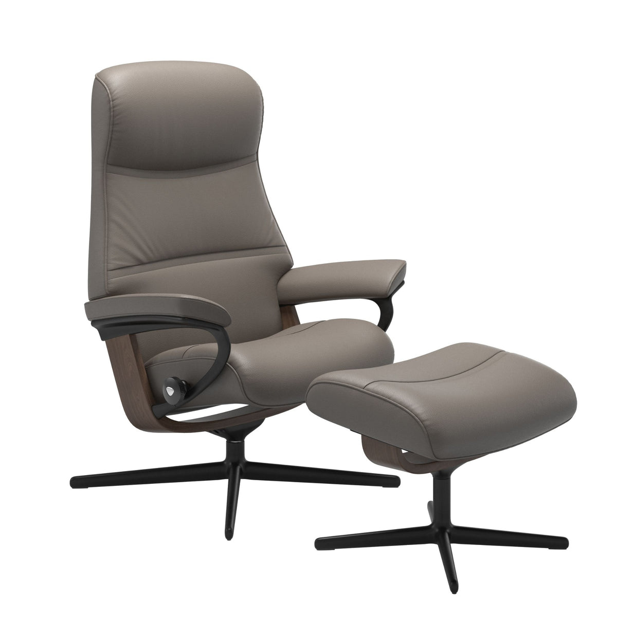 Stressless Philip Cross lænestol i Velaro Grey