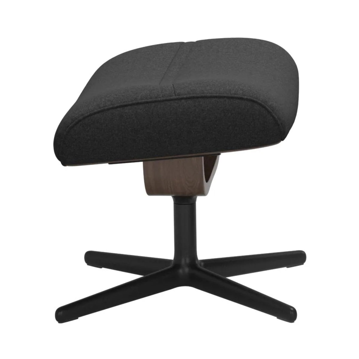 Stressless Philip fodskammel med Cross-stel i Calido Dark Grey