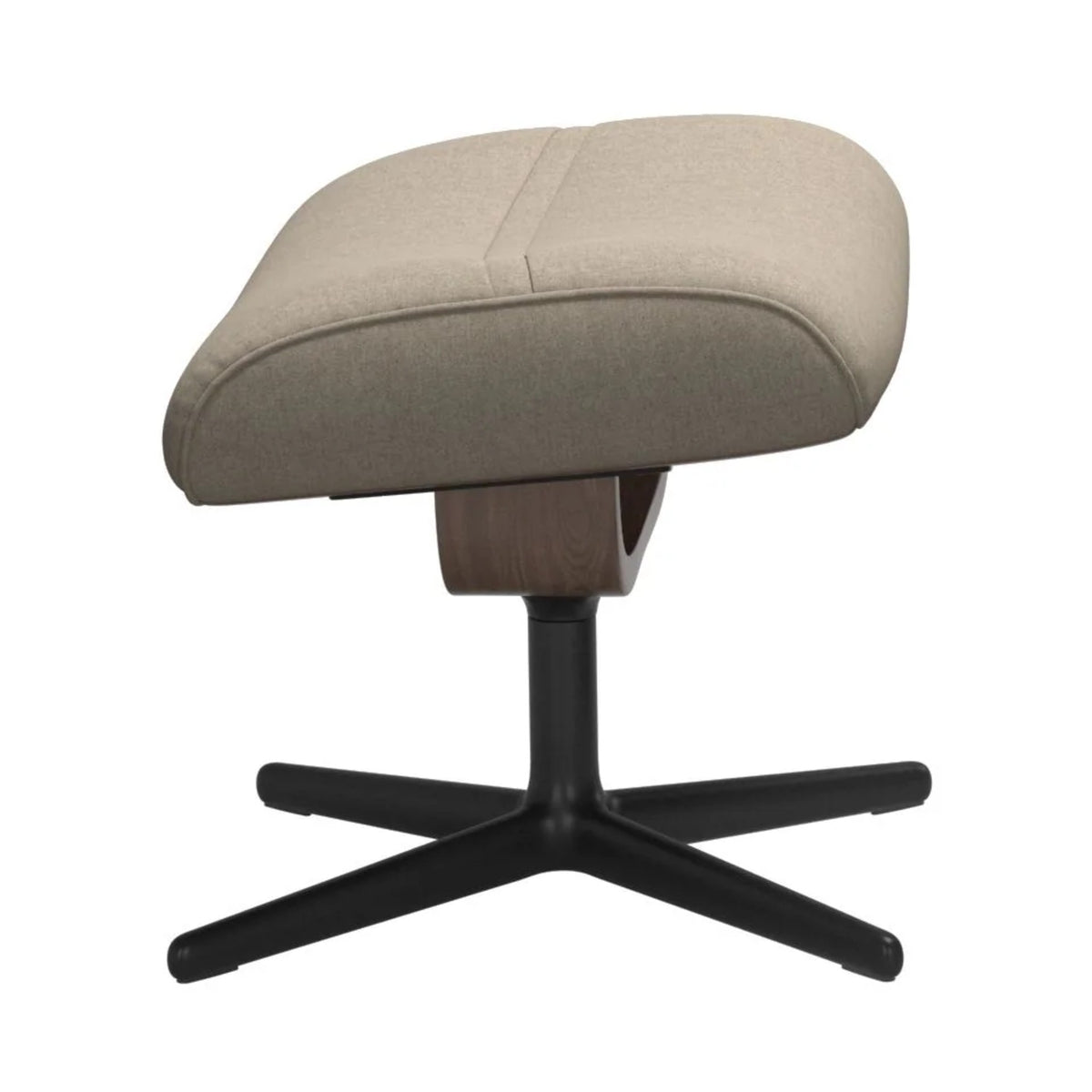 Stressless Philip fodskammel med Cross-stel i Calido Light Beige
