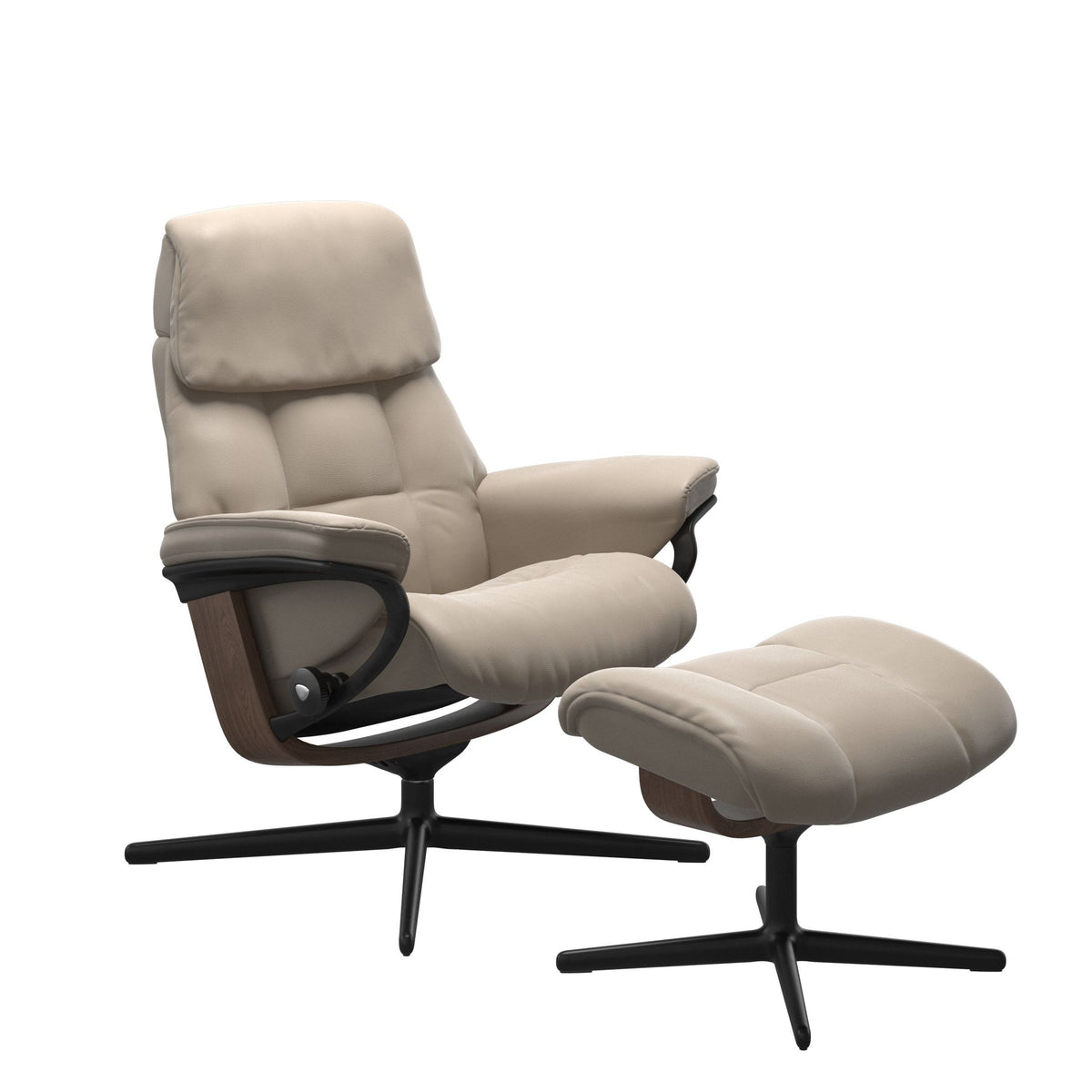 Stressless Ruby Cross lænestol i Paloma Mushroom