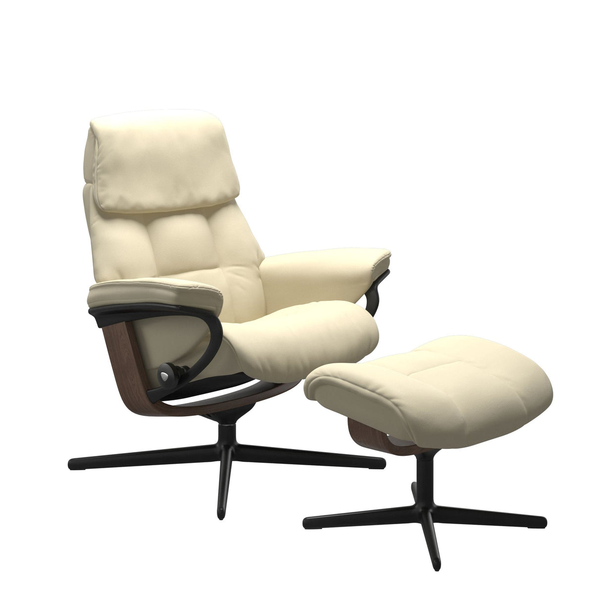 Stressless Ruby Cross lænestol i Paloma Vanilla