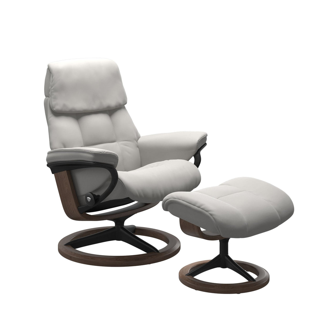 Stressless Ruby Signature lænestol i Batick Platinum Grey