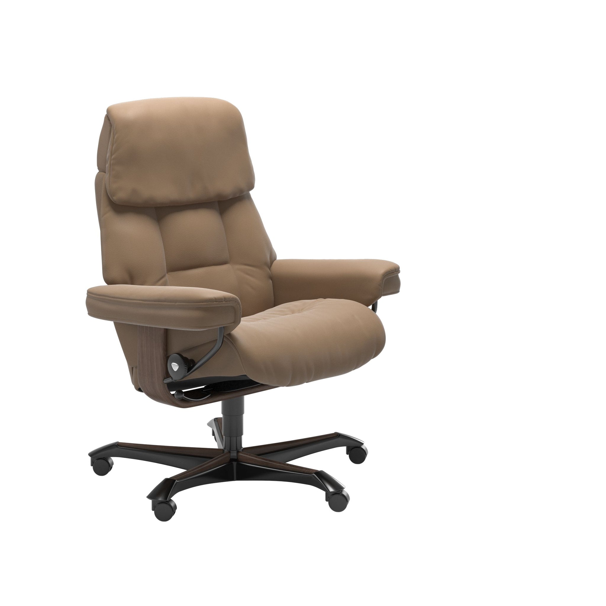 Stressless Ruby kontorstol i Paloma Almond