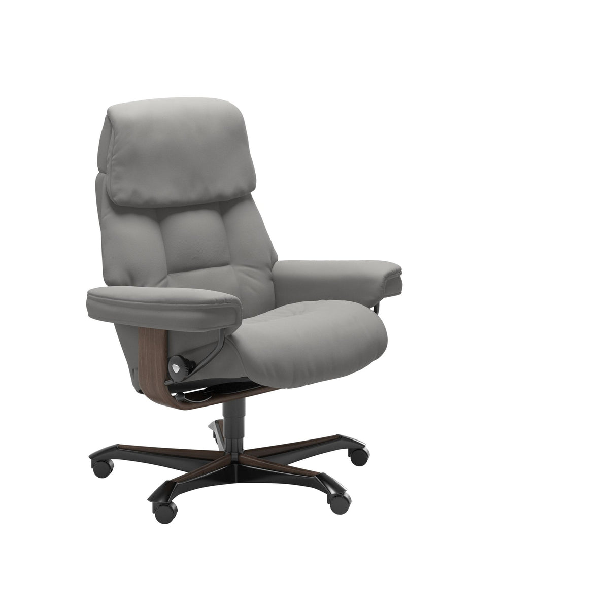 Stressless Ruby kontorstol i Paloma Silver Grey