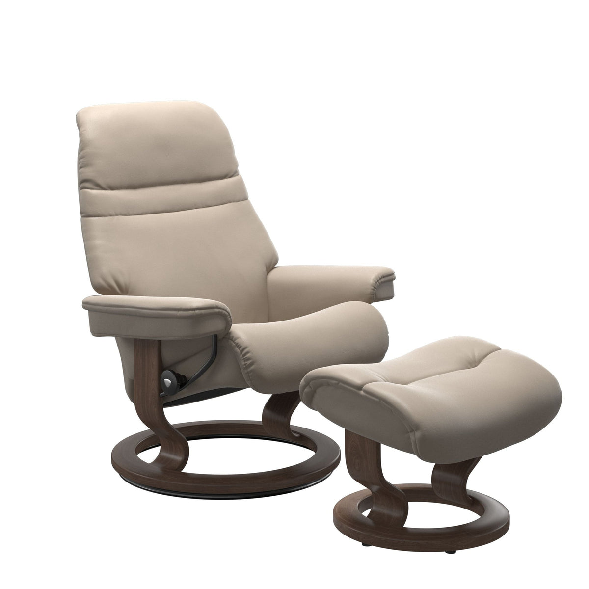 Stressless Sunrise Classic lænestol i Paloma Mushroom