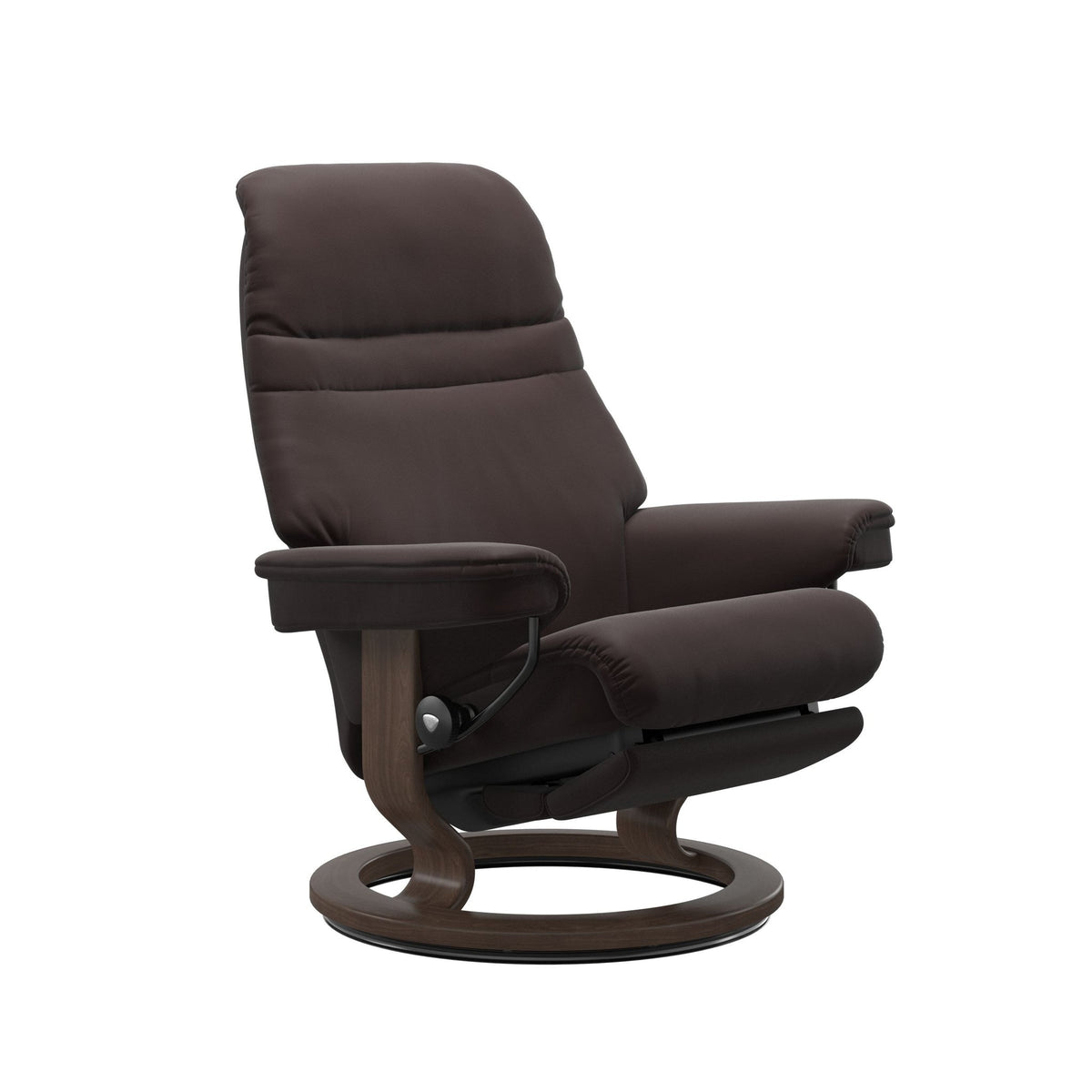 Stressless Sunrise Classic lænestol m. recliner i Paloma Chocolate