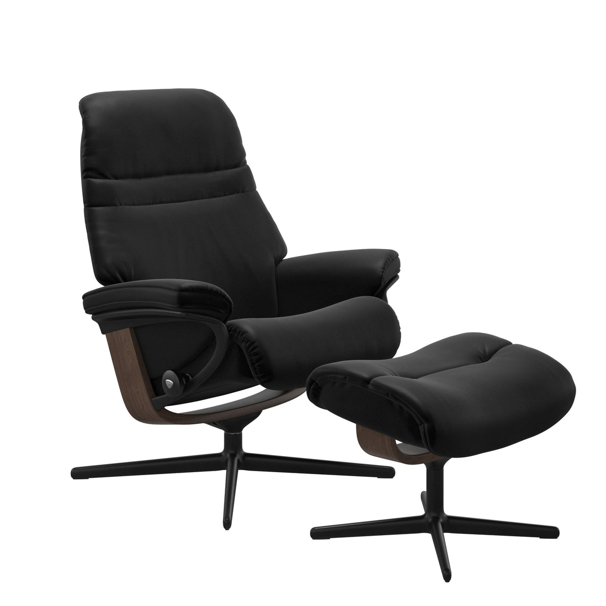 Stressless Sunrise Cross lænestol i Batick Black