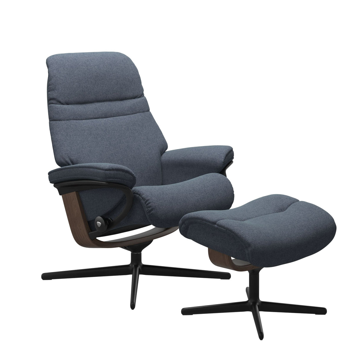 Stressless Sunrise Cross lænestol i Calido Blue
