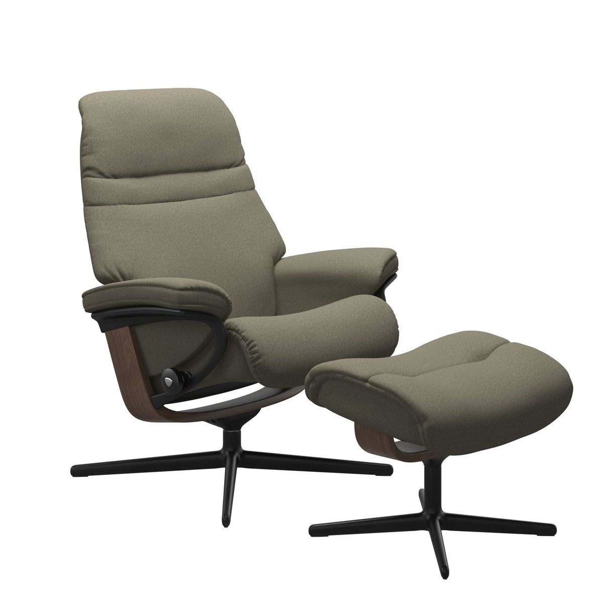 Stressless Sunrise Cross lænestol i Calido Olive