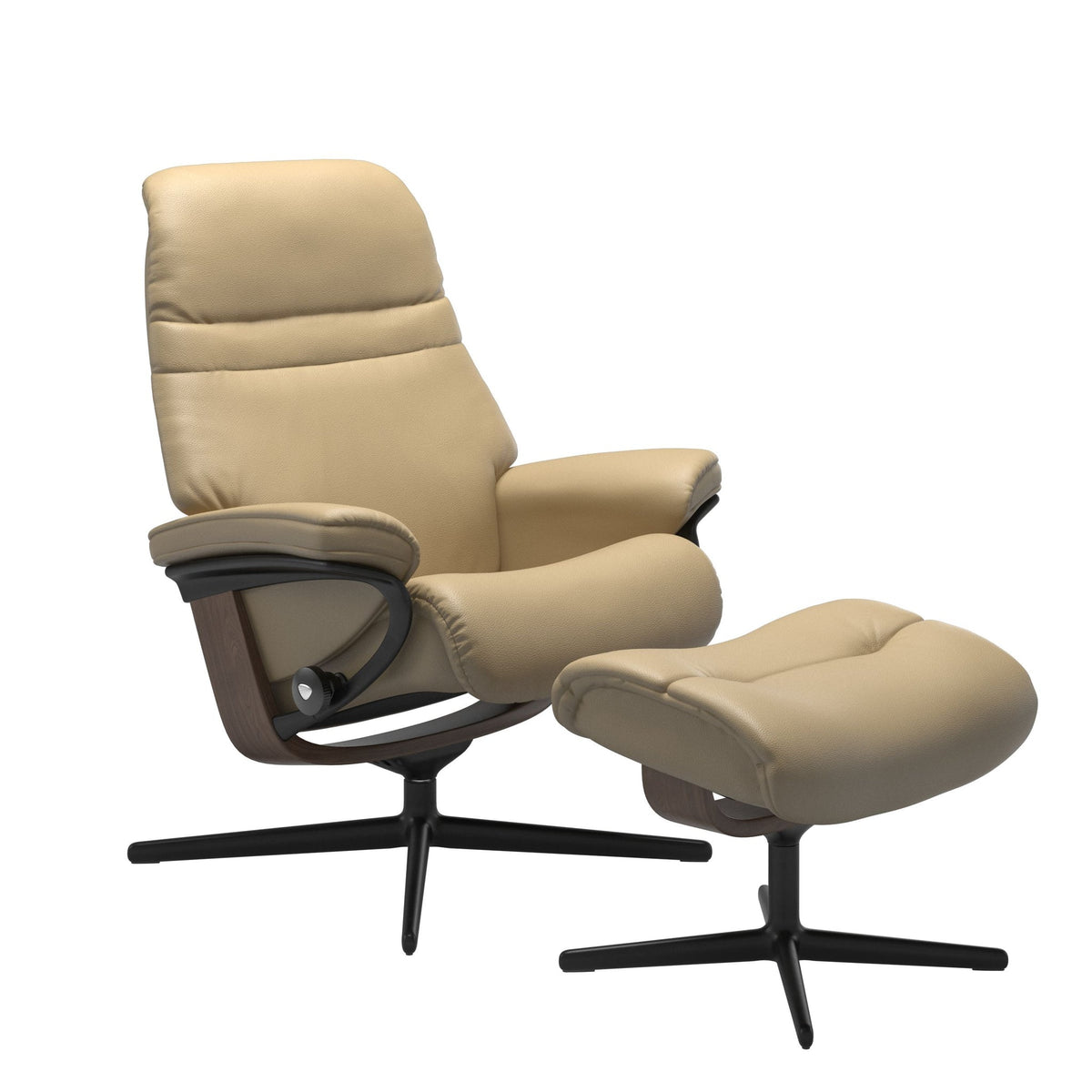 Stressless Sunrise Cross lænestol i Velaro Beige
