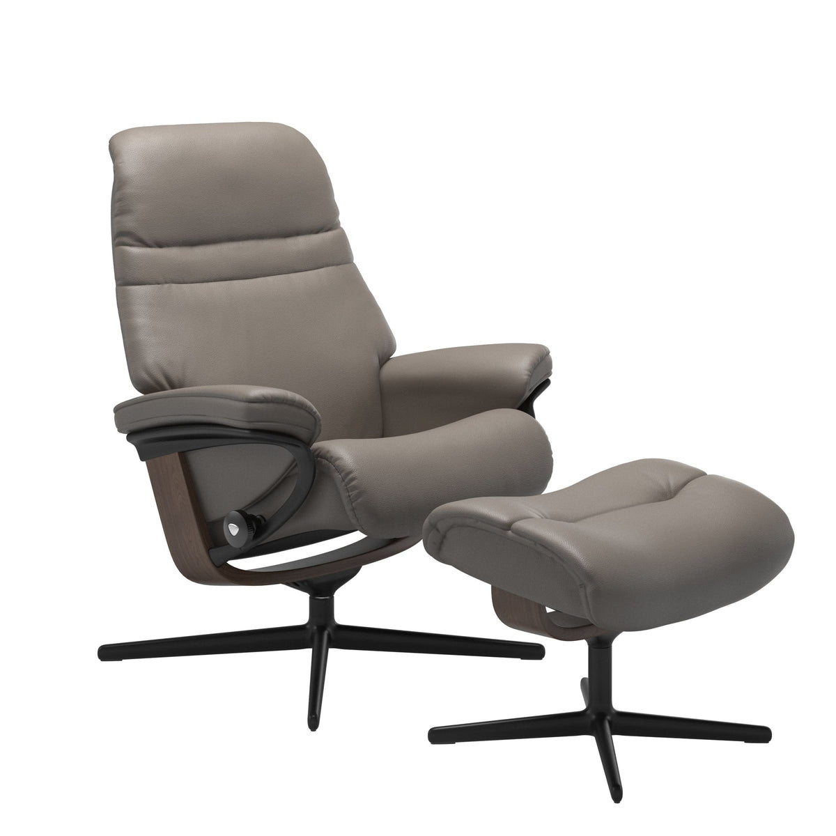 Stressless Sunrise Cross lænestol i Velaro Grey