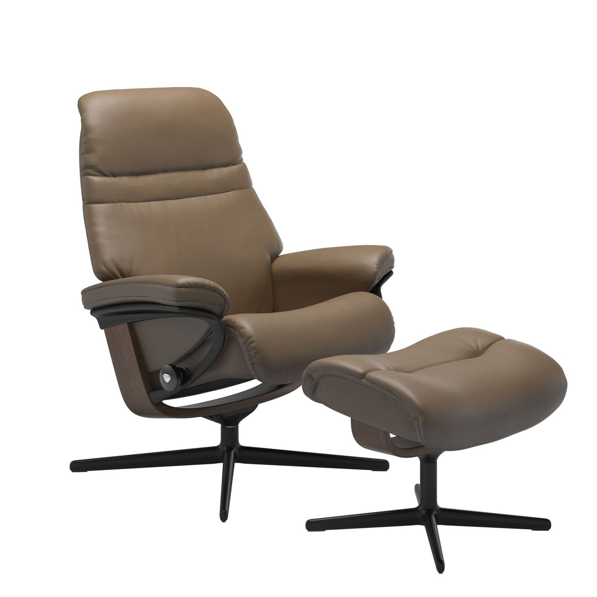 Stressless Sunrise Cross lænestol i Velaro Mole