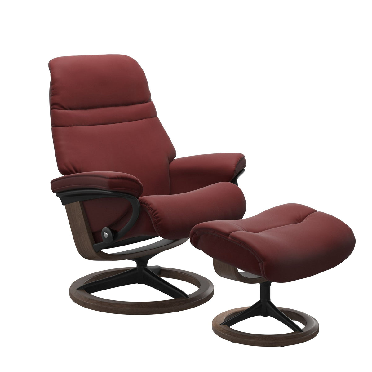 Stressless Sunrise Signature lænestol i Paloma Cherry