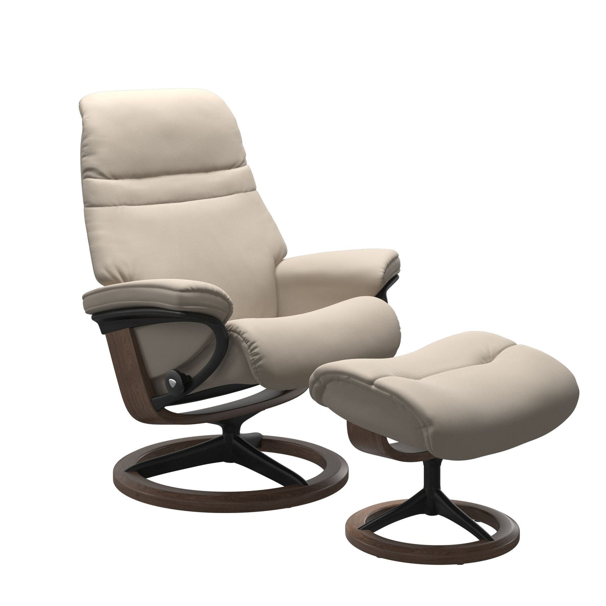 Stressless Sunrise Signature lænestol i Paloma Fog