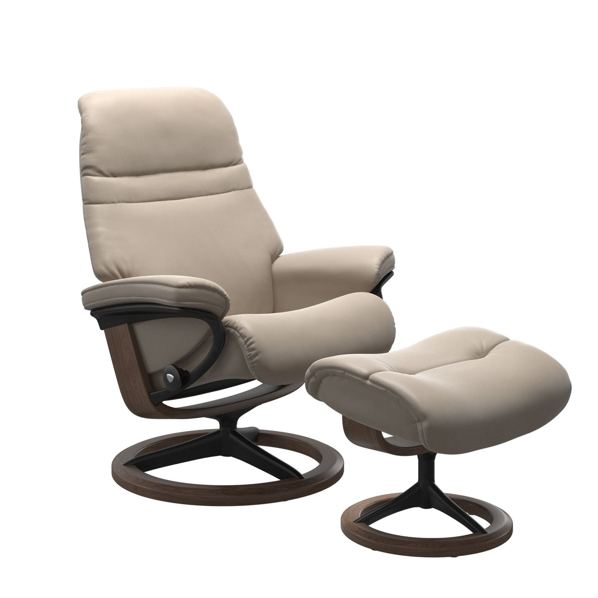 Stressless Sunrise Signature lænestol i Paloma Mushroom