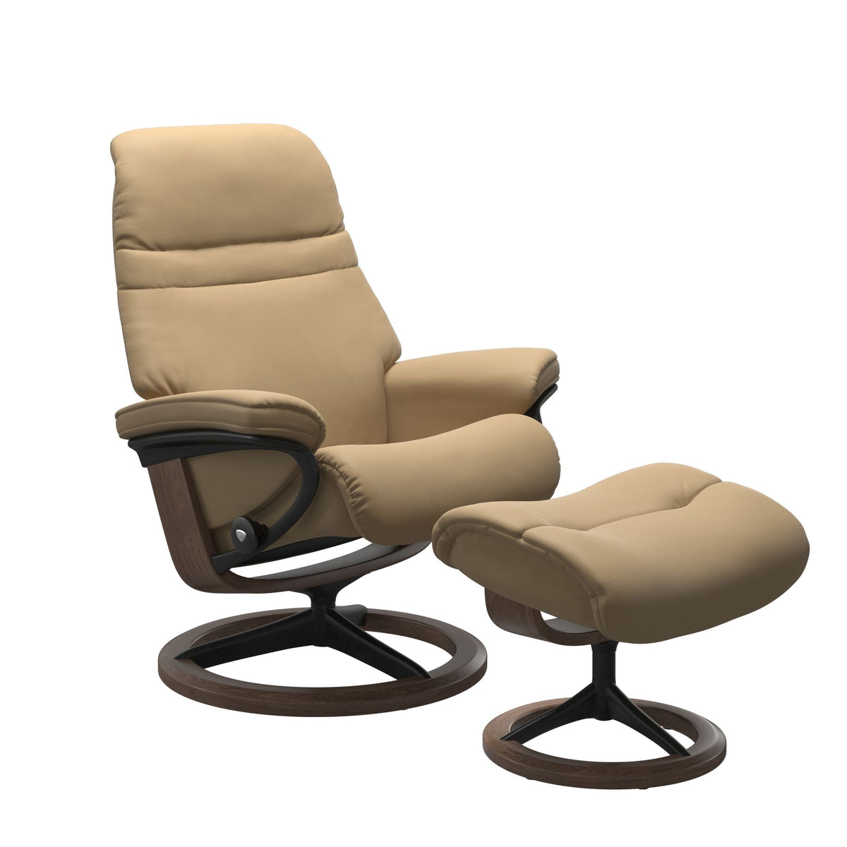 Stressless Sunrise Signature lænestol i Paloma Sand