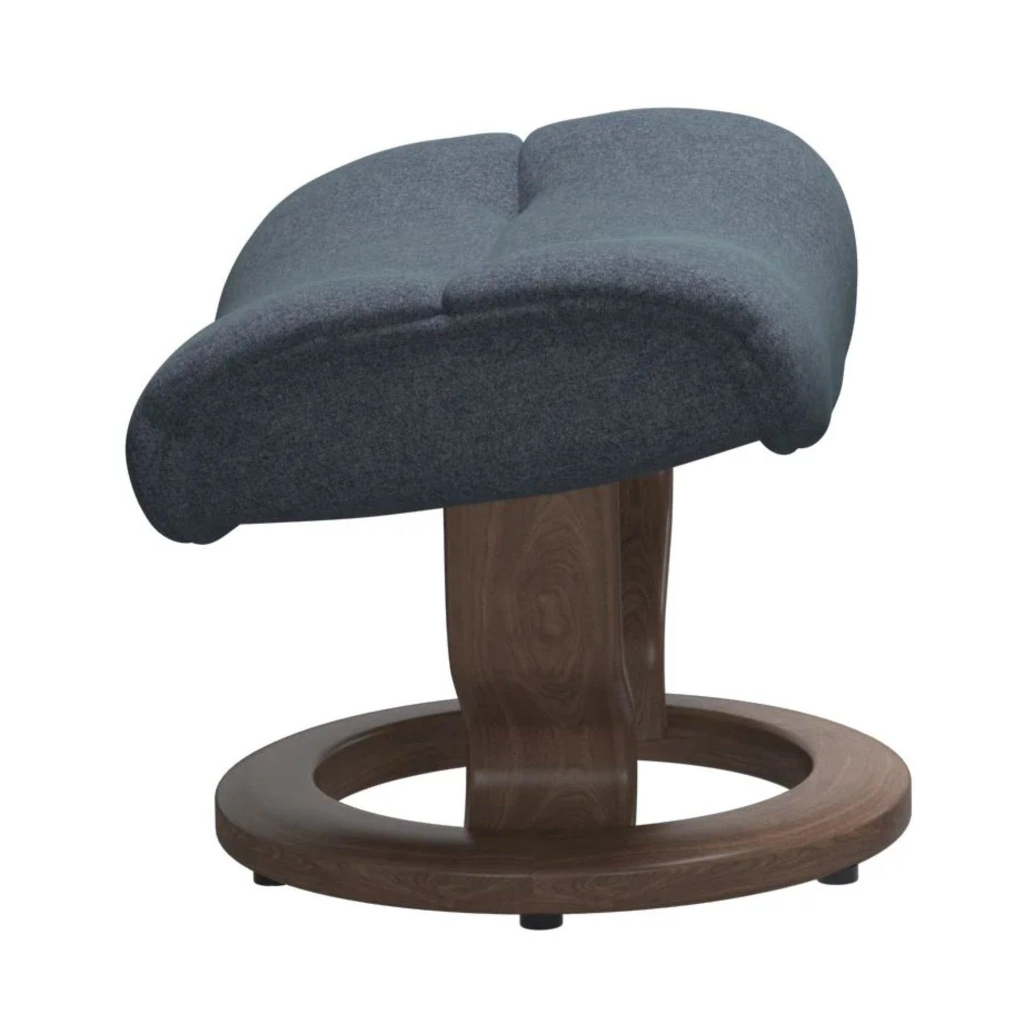 Stressless Sunrise fodskammel med Classic-stel i Calido Blue