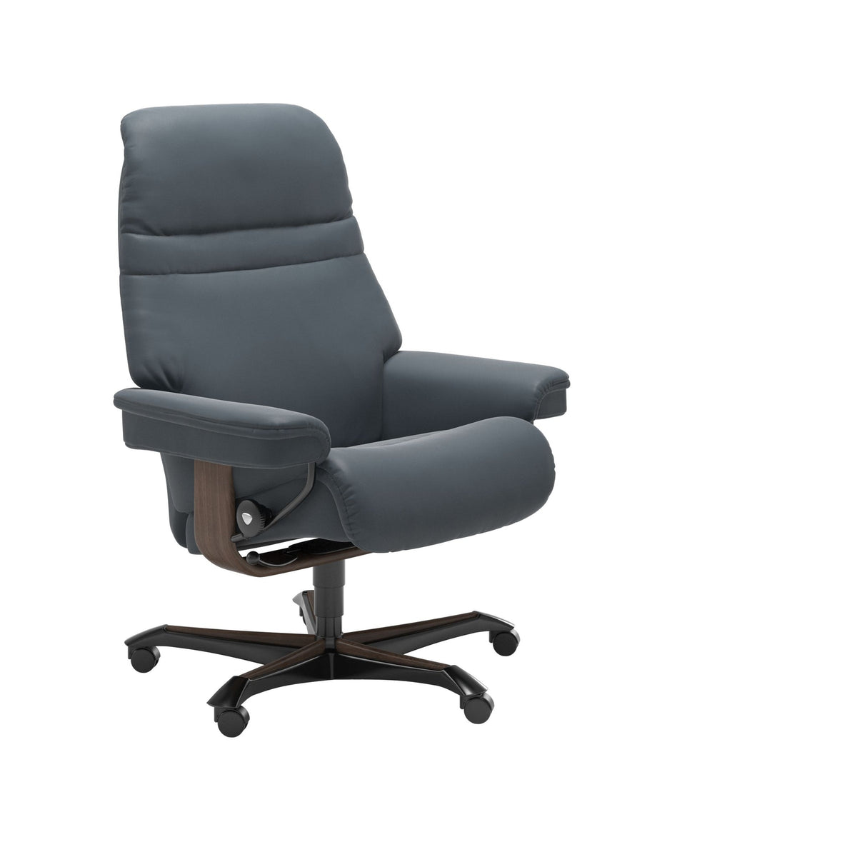 Stressless Sunrise kontorstol i Batick Atlantic Blue