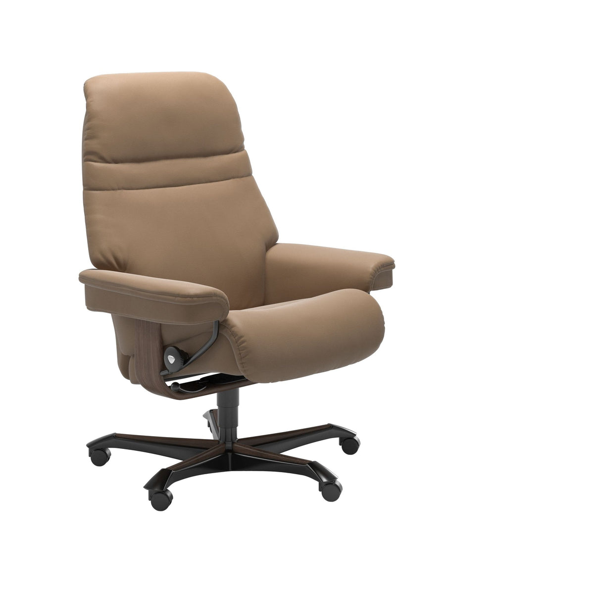 Stressless Sunrise kontorstol i Paloma Almond