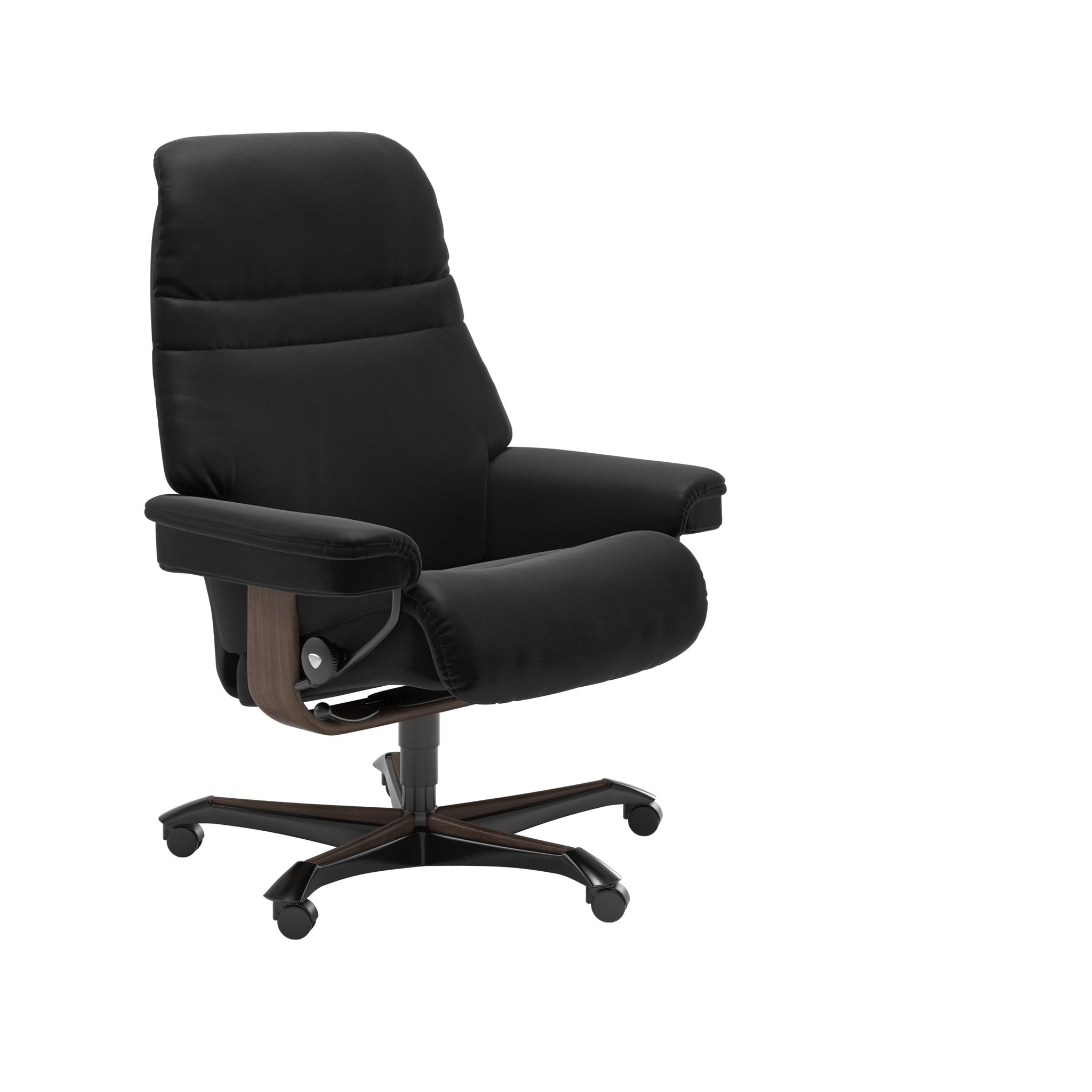 Stressless Sunrise kontorstol i Paloma Black