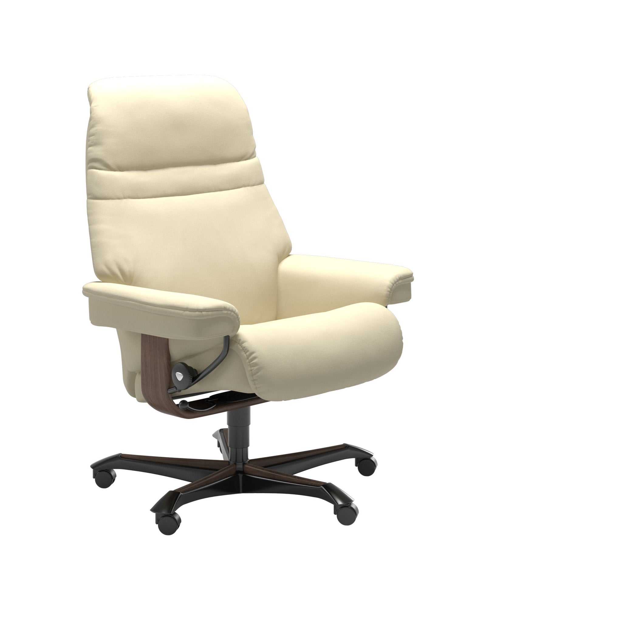 Stressless Sunrise kontorstol i Paloma Vanilla