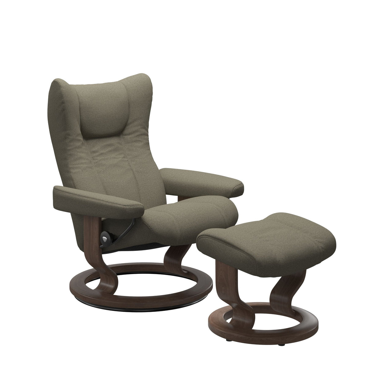 Stressless Wing Classic lænestol i Calido Olive