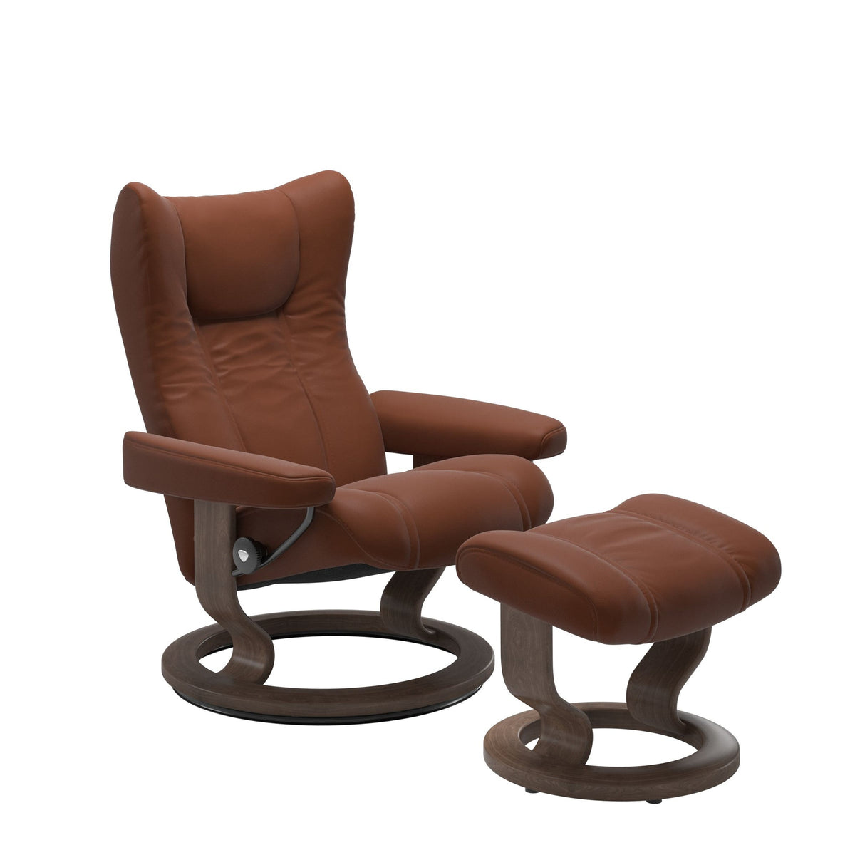 Stressless Wing Classic lænestol i Paloma Copper